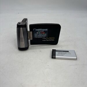 SVP High Definition T700 Camera Camcorder 5.0 Mega Pixels Untested Dead Battery